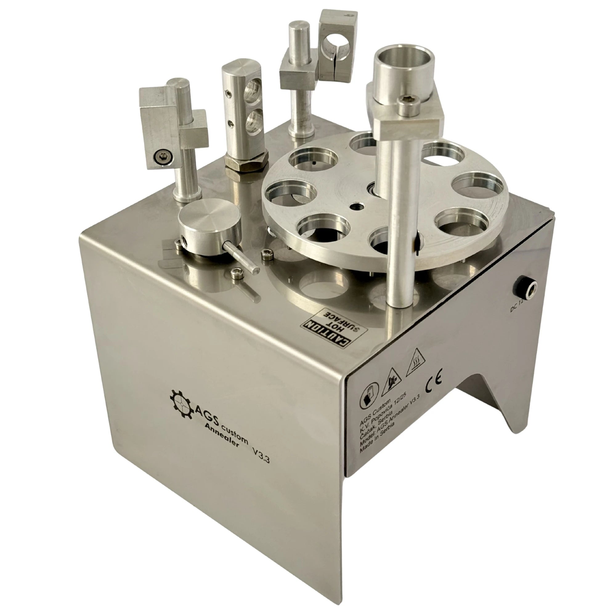 AGS Brass Annealer 3.3 PRO - Case Feeder Compatible