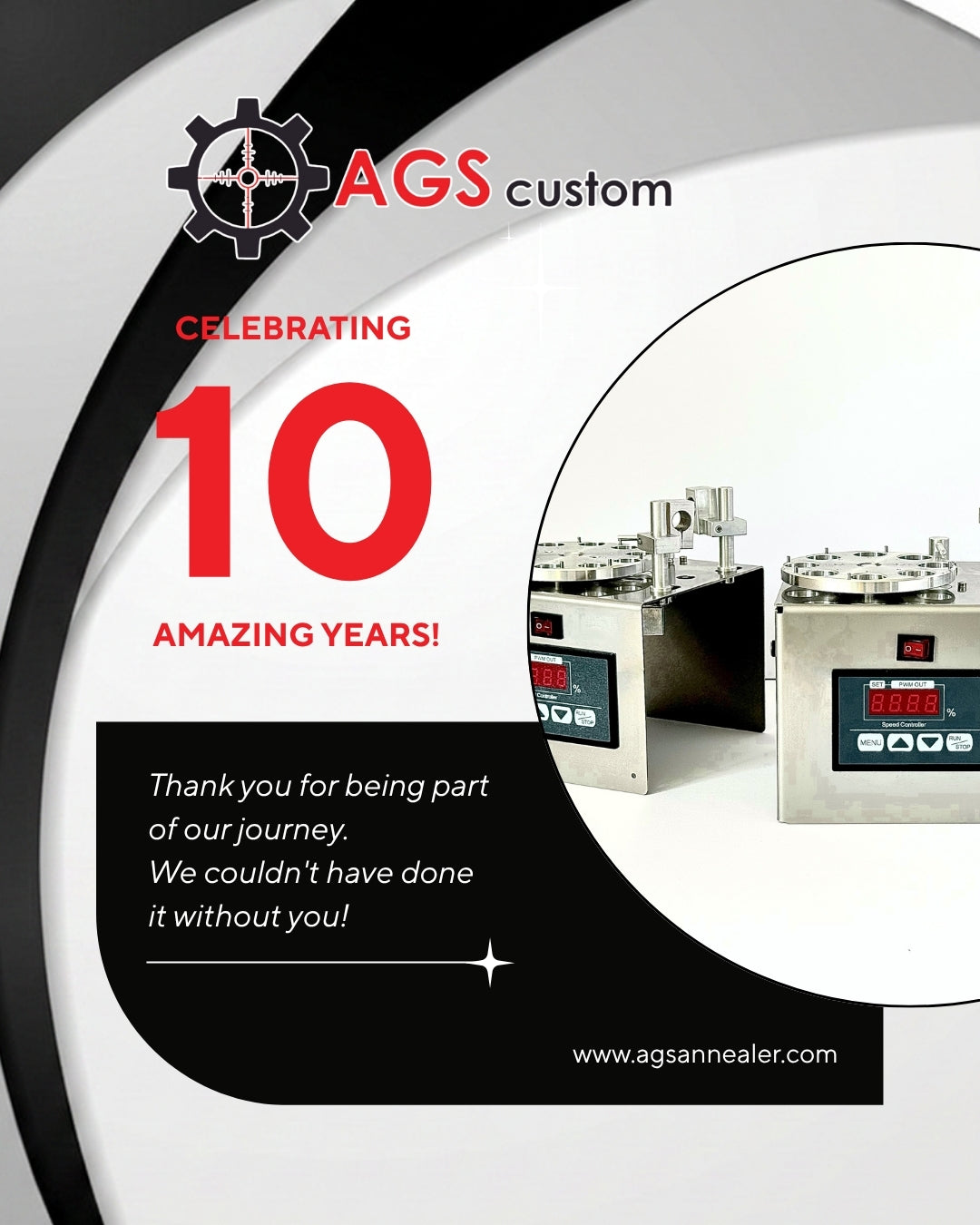 10 Years of AGS Custom