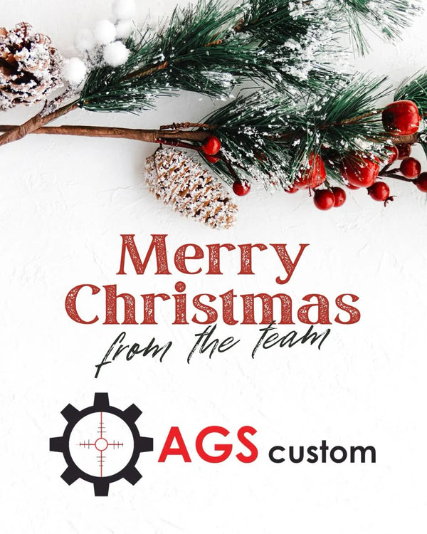 Merry Christmas from AGS Custom Parts! 🎄
