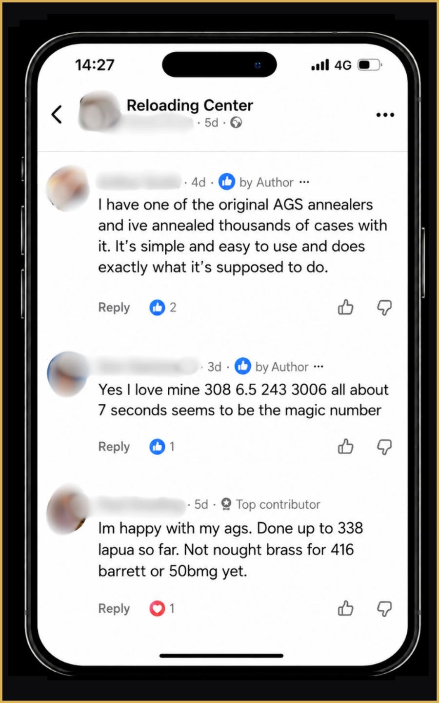 Reloader review screenshot