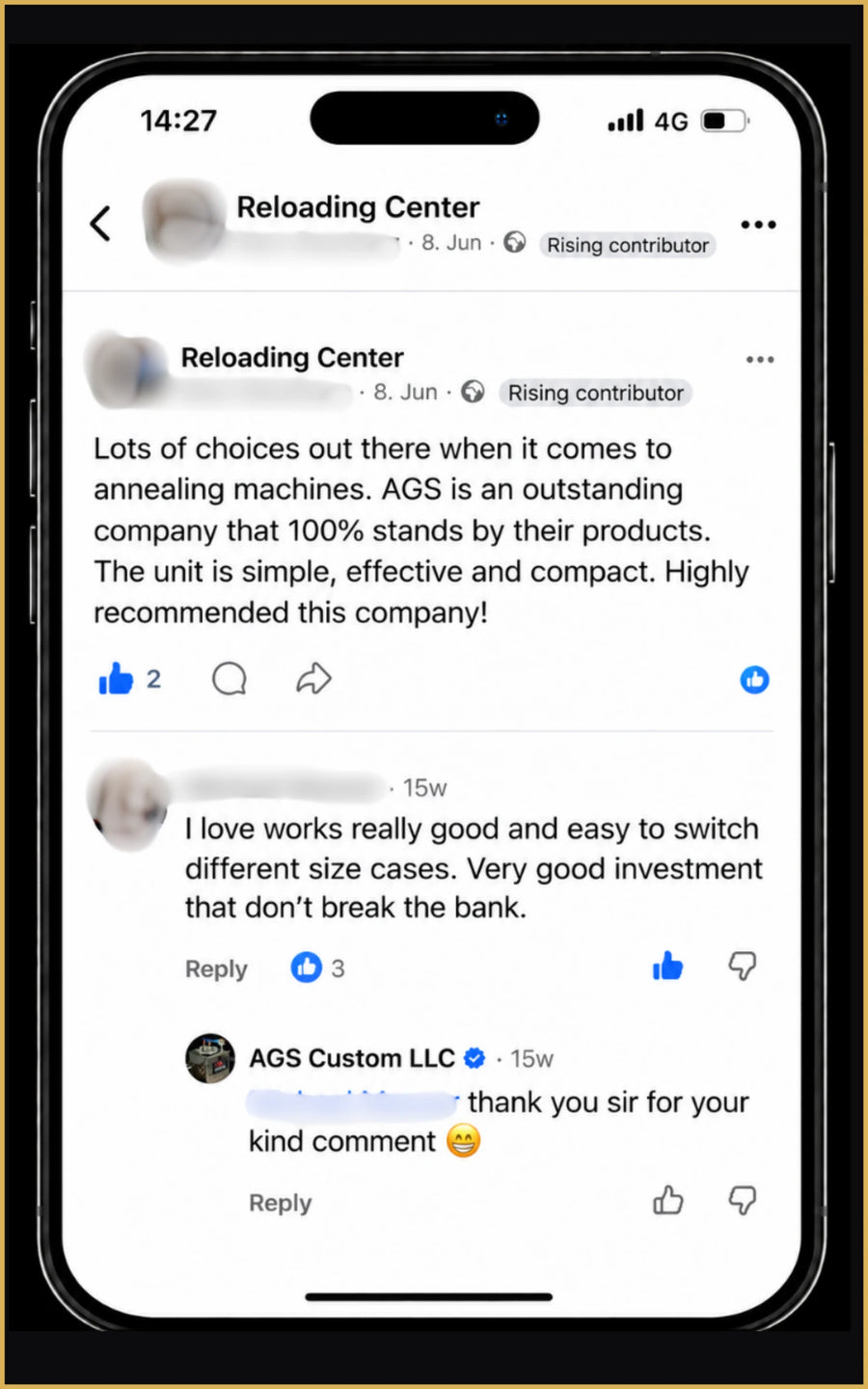 Reloader review screenshot