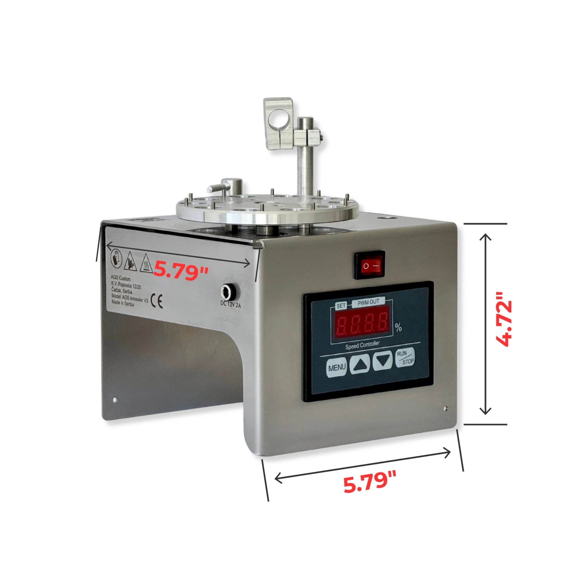 AGS Annealer V3 | Precision Brass Annealing Machine