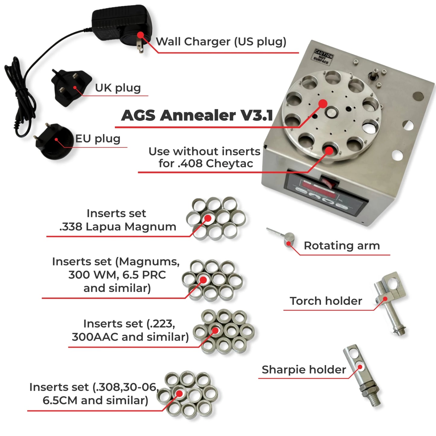 AGS Brass Annealer 3.1 – .408 Cheytac
