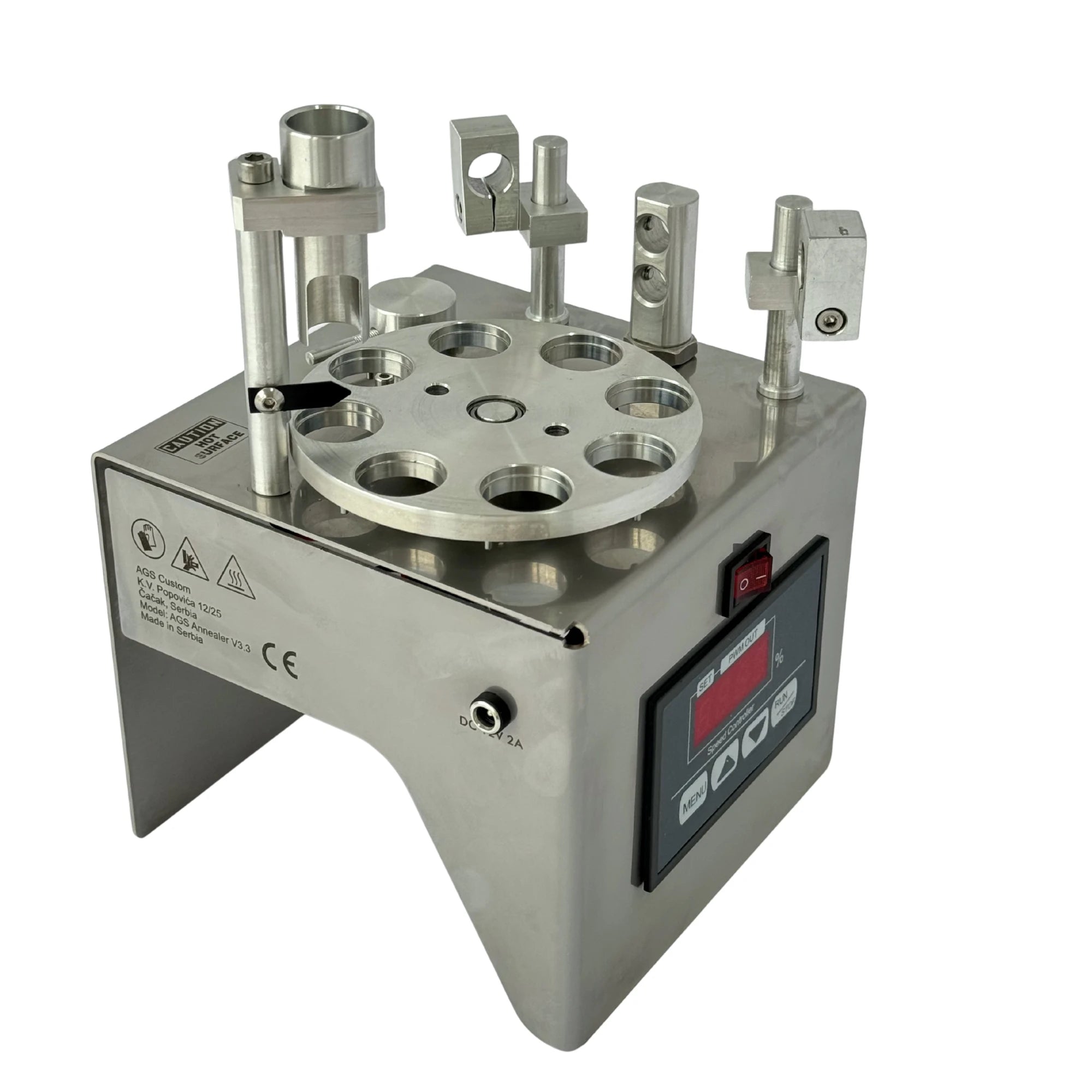 AGS Brass Annealer 3.3 PRO - Case Feeder Compatible